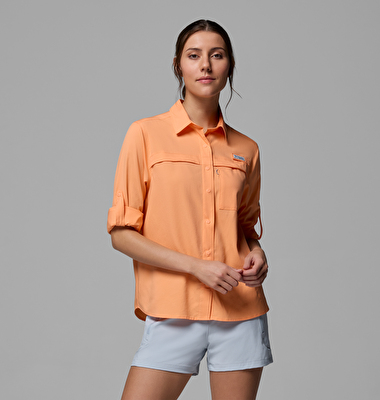PFG Castback Woven Kadın Uzun Kollu Gömlek