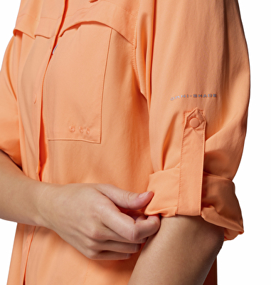 PFG Castback Woven Kadın Uzun Kollu Gömlek