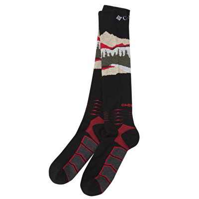 Columbia Omni Heat New Mountain Range Ski Tekli Unisex Uzun Çorap
