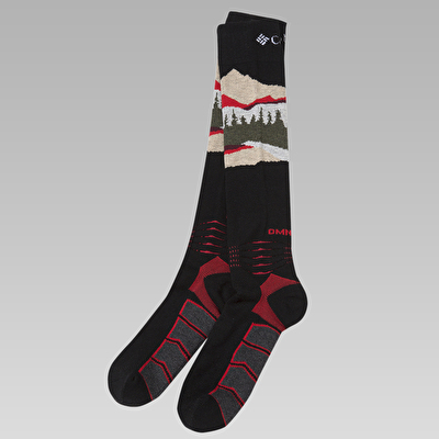 Columbia Omni Heat New Mountain Range Ski Tekli Unisex Uzun Çorap