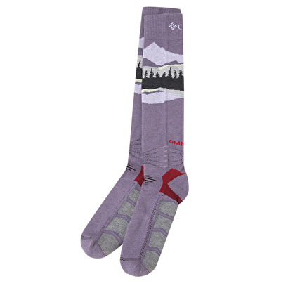 Columbia Omni Heat New Mountain Range Ski Tekli Unisex Uzun Çorap