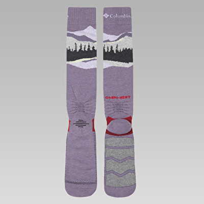 Columbia Omni Heat New Mountain Range Ski Tekli Unisex Uzun Çorap