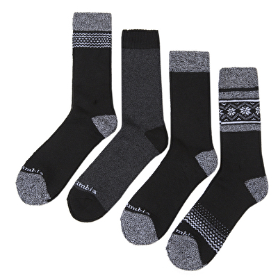 Columbia Moisture Control Snowscape 4'lü Kadın Uzun Çorap