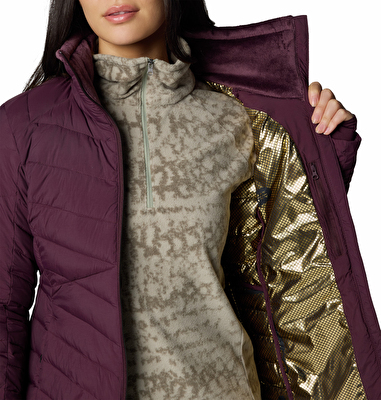 Joy Peak II Tam Fermuarlı Kadın Mont