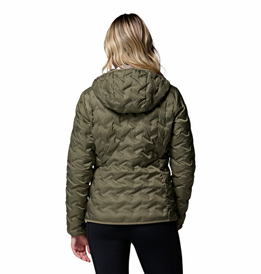 Delta Ridge II Down Kapüşonlu Kadın Kaz Tüyü Mont