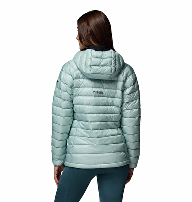 Arctic Crest Down Kapüşonlu Kadın Kaz Tüyü Mont