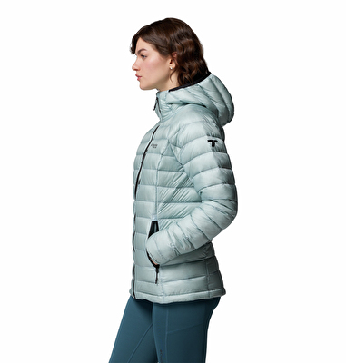 Arctic Crest Down Kapüşonlu Kadın Kaz Tüyü Mont