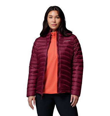 Corelite Kapüşonlu Kadın Kaz Tüyü Mont