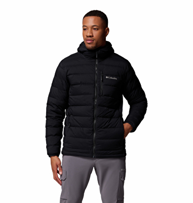 Drift Peak Stretch Kapüşonlu Erkek Kaz Tüyü Mont