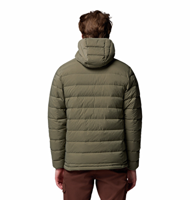 Drift Peak Stretch Kapüşonlu Erkek Kaz Tüyü Mont