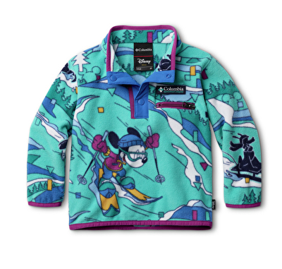 CSC X Disney Half Snap Çocuk Polar Üst
