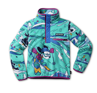 CSC X Disney Half Snap Çocuk Polar Üst