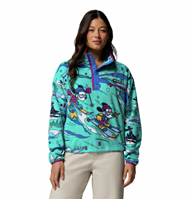 CSC X Disney Half Snap Kadın Polar Üst