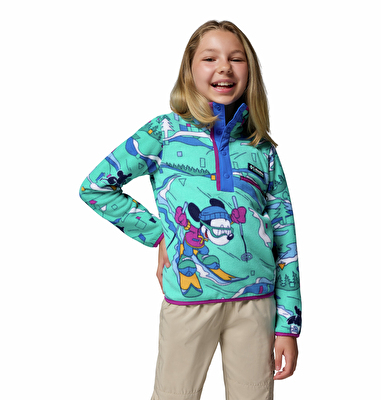 CSC X Disney Half Snap Çocuk Polar Üst