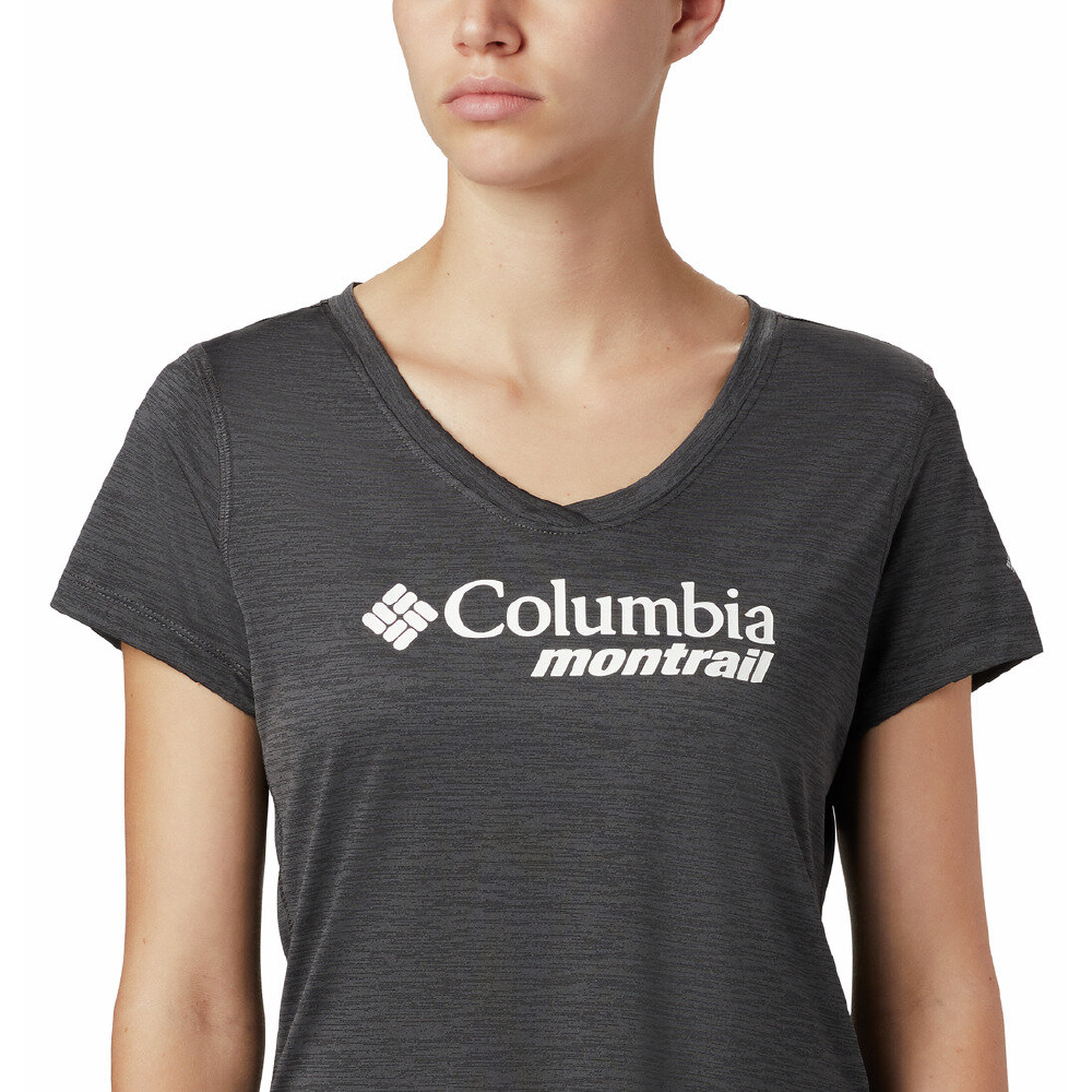 Columbia W Trinity Trail II Graphic Kadın T-shirt. 4