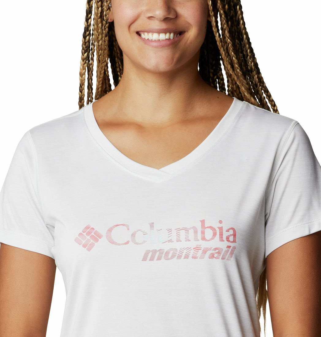 Columbia W Trinity Trail II Graphic Kadın T-shirt. 3