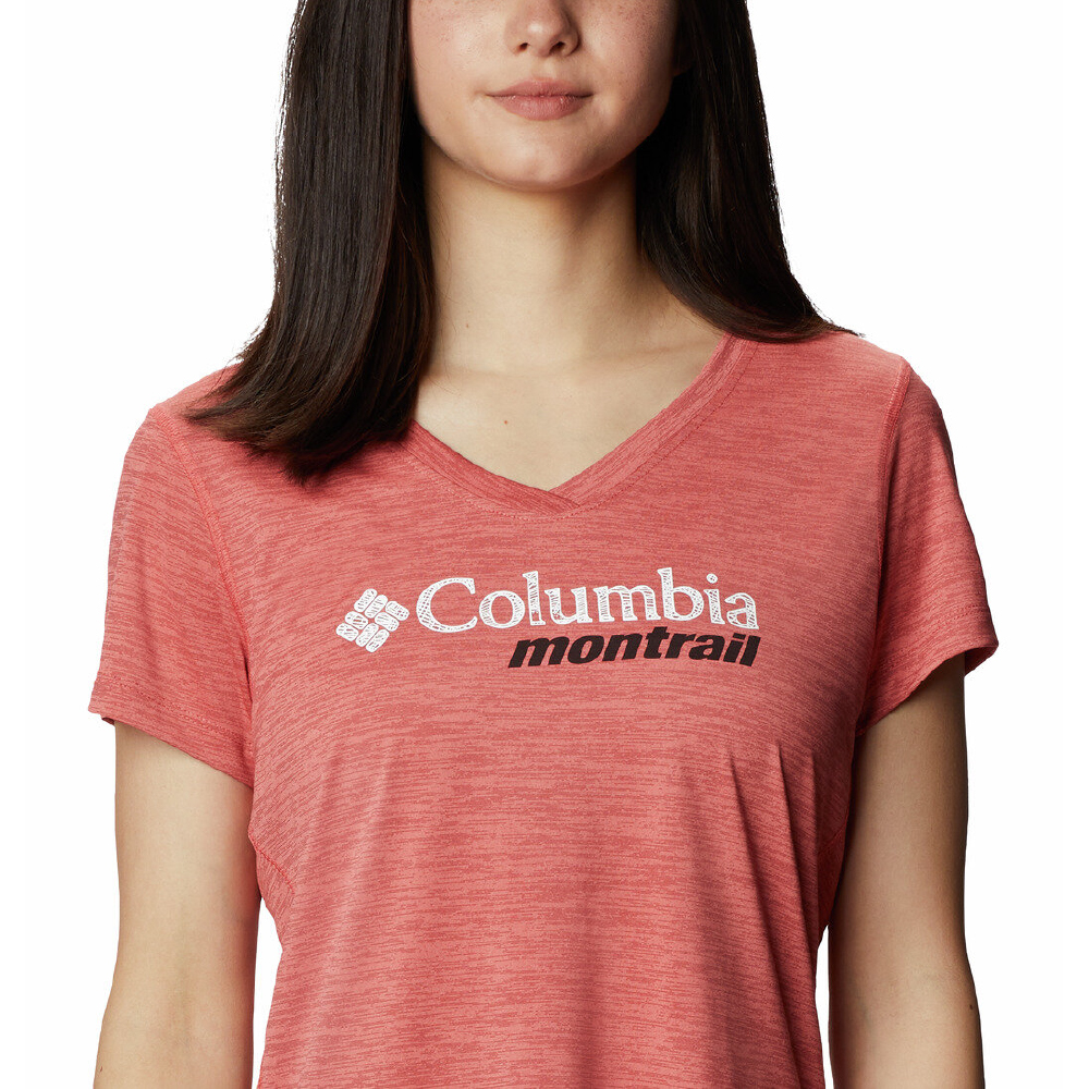 Columbia W Trinity Trail II Graphic Kadın T-shirt. 4