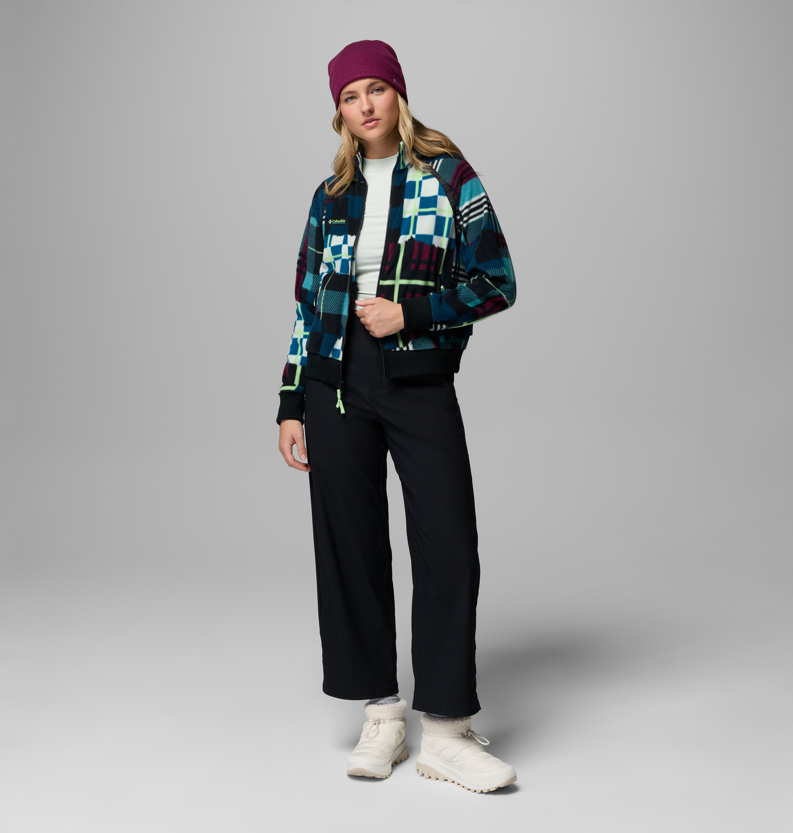 Columbia Kadın Yeşil Bugaboo 1986 Polar Üst 2173441331331M | Columbia