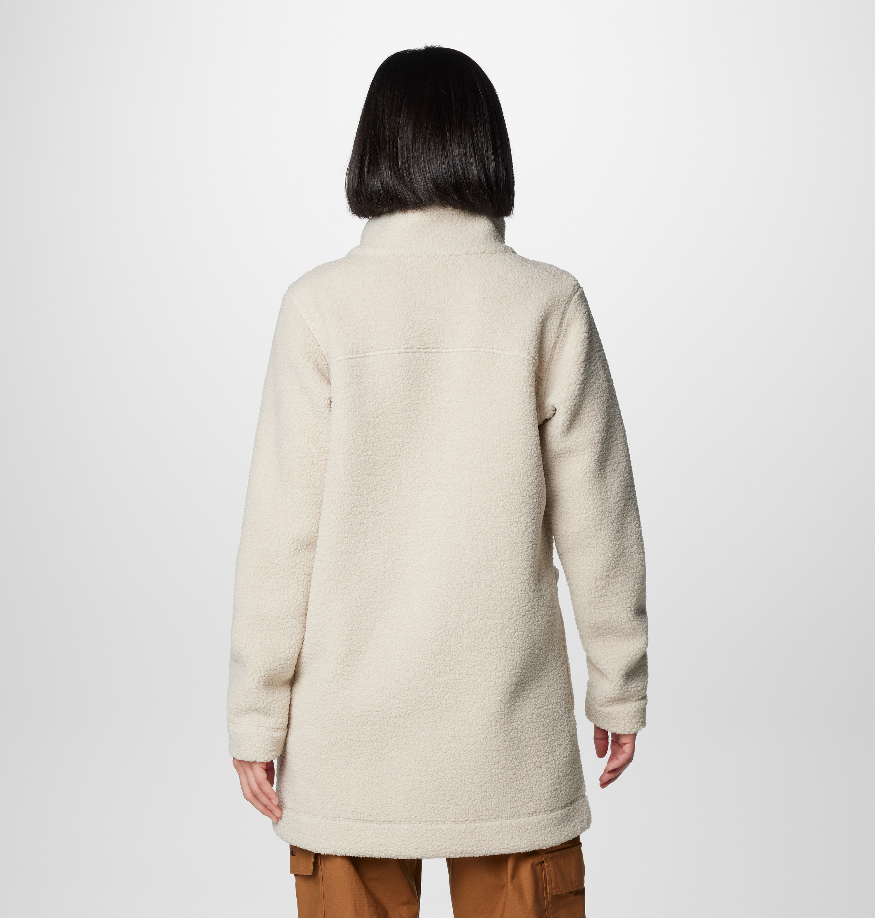 Columbia Kadın Bej Panorama Long Polar Ceket 1862581278278XS