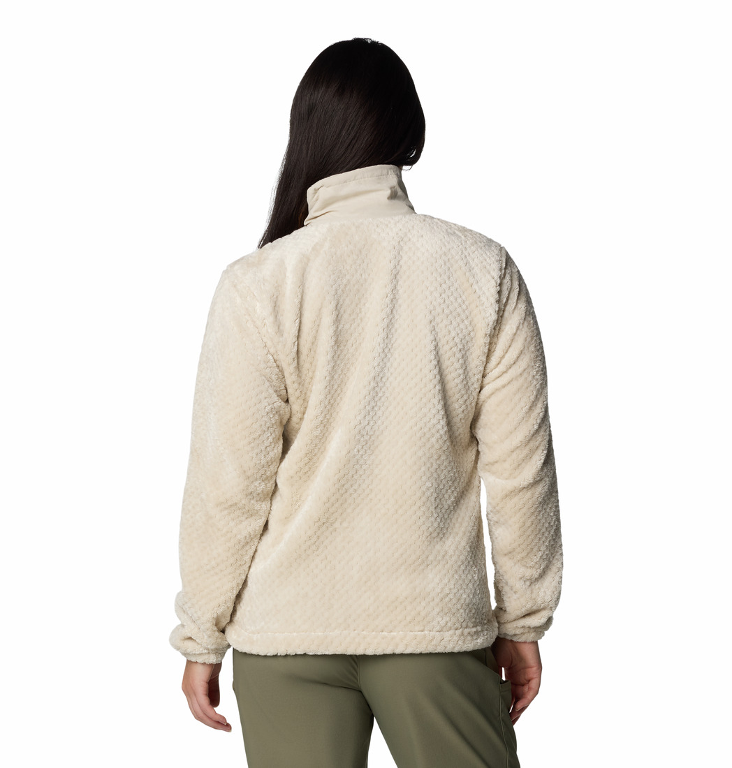 Columbia Bej Fire Side Tam Fermuarlı III Kadın Polar Üst
