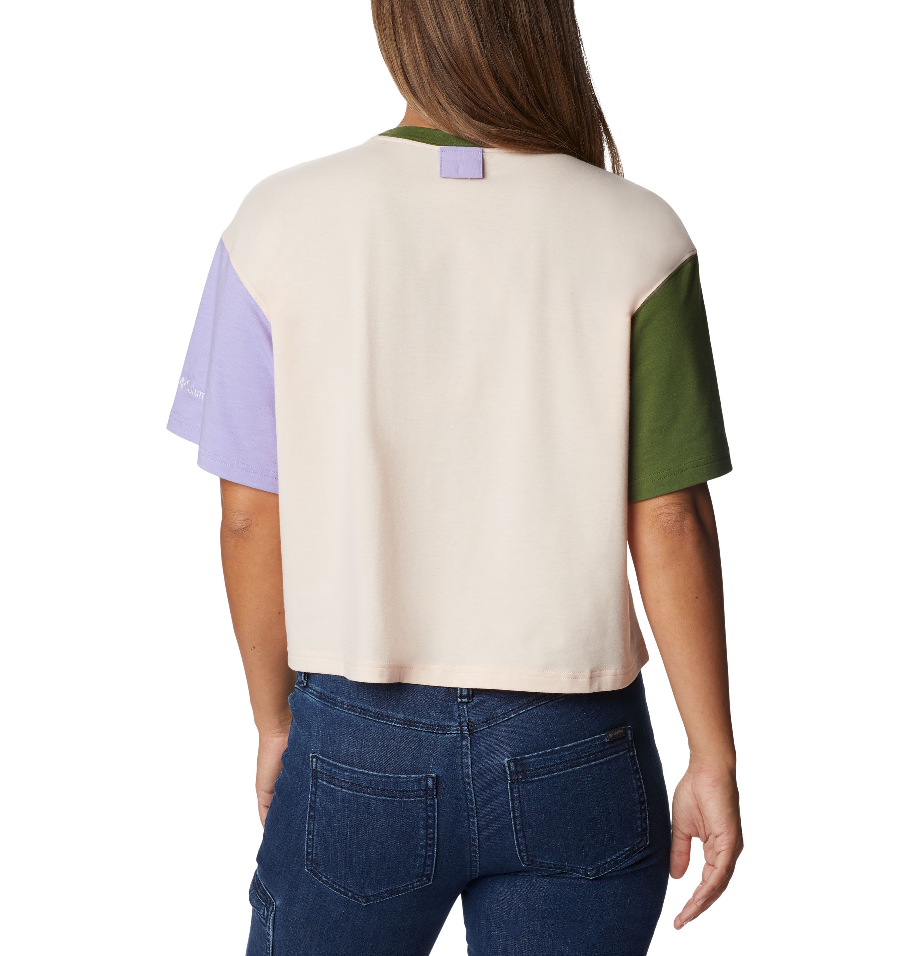 Columbia Deschutes Valley Cropped Kadın Kısa Kollu T-Shirt. 2
