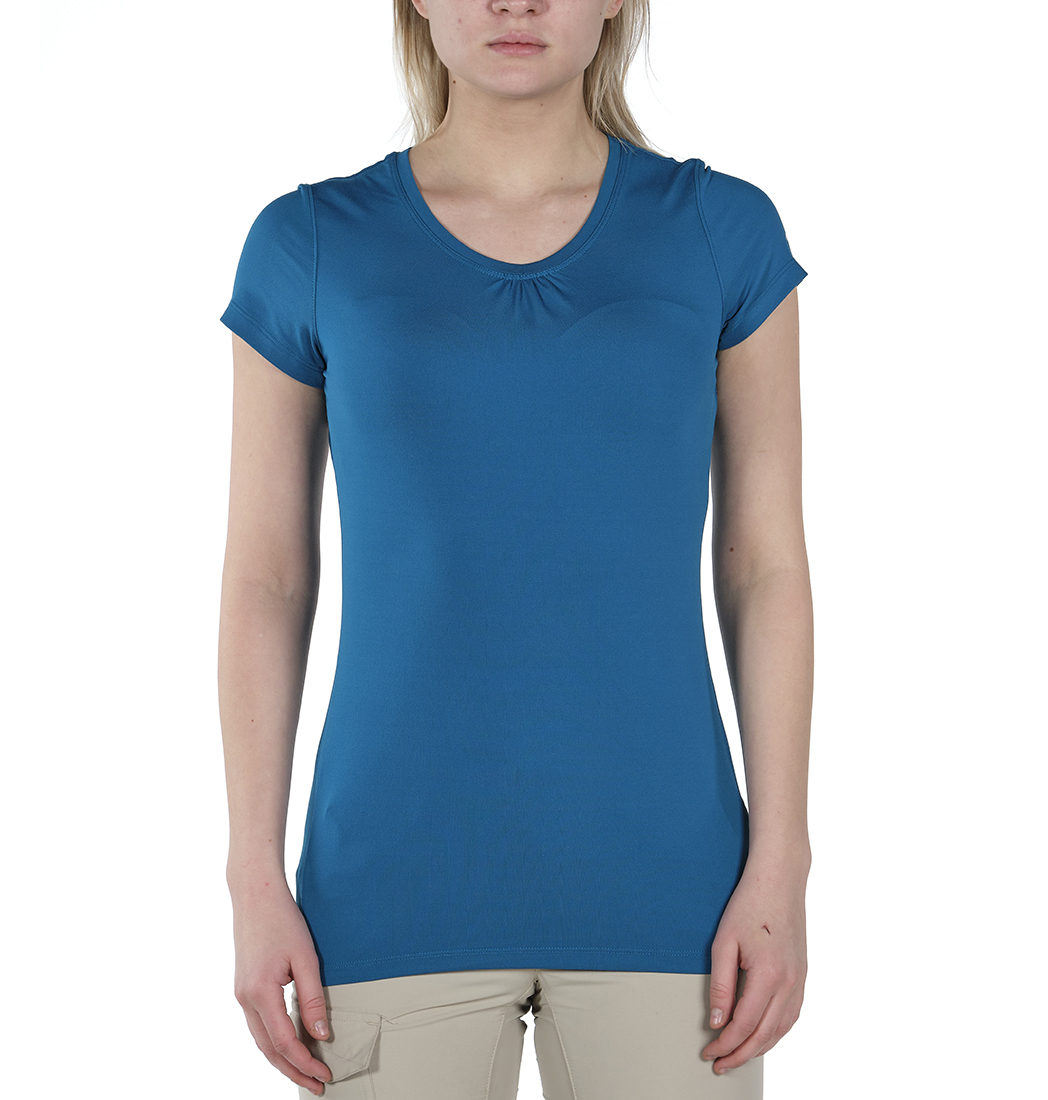 Columbia Trail Crush Short Sleeve Kadın T-shirt. 1