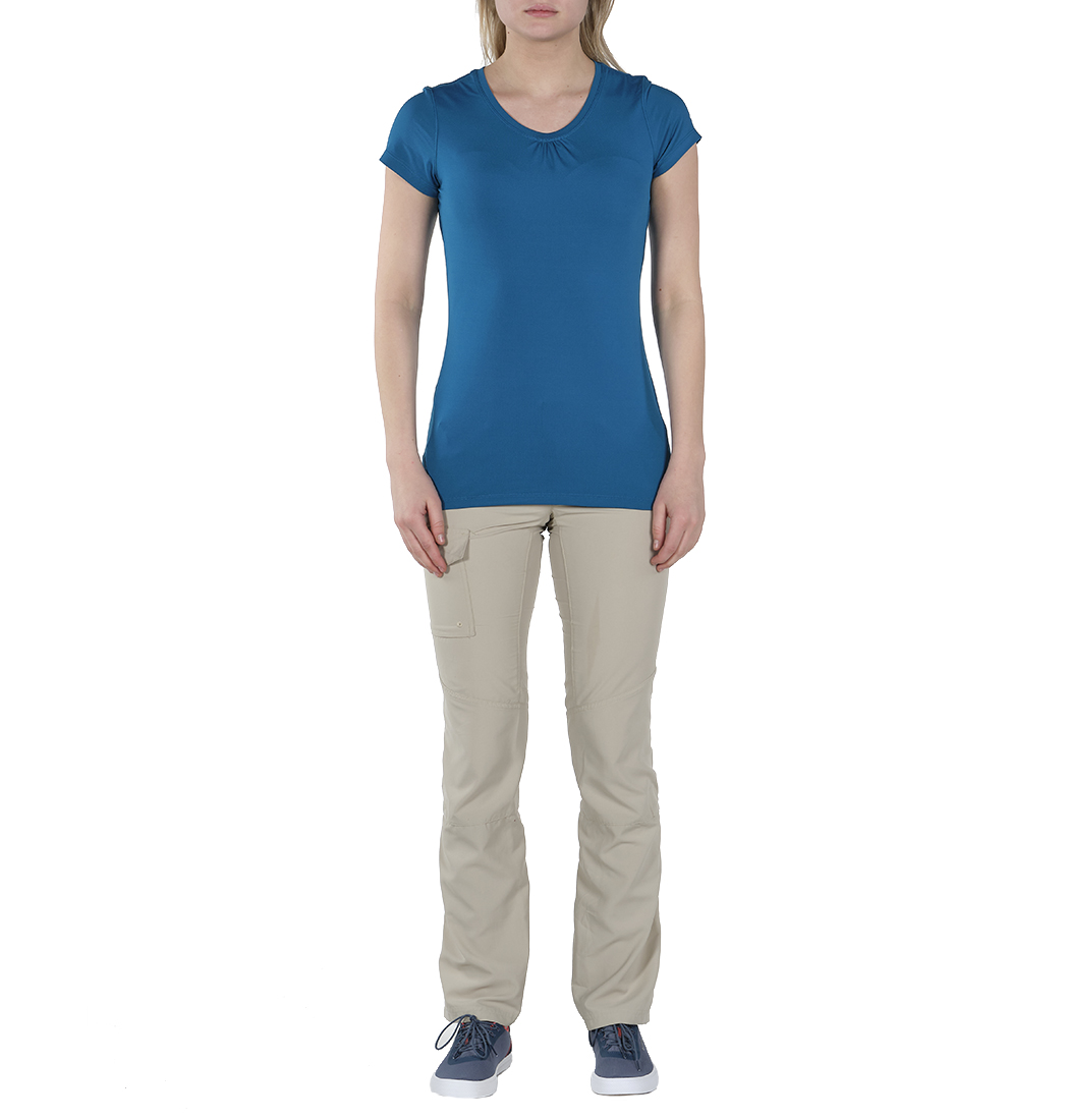 Columbia Trail Crush Short Sleeve Kadın T-shirt. 4