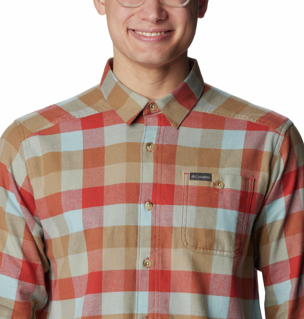 Cornell Woods Flannel Erkek Uzun Kollu Gömlek Columbia