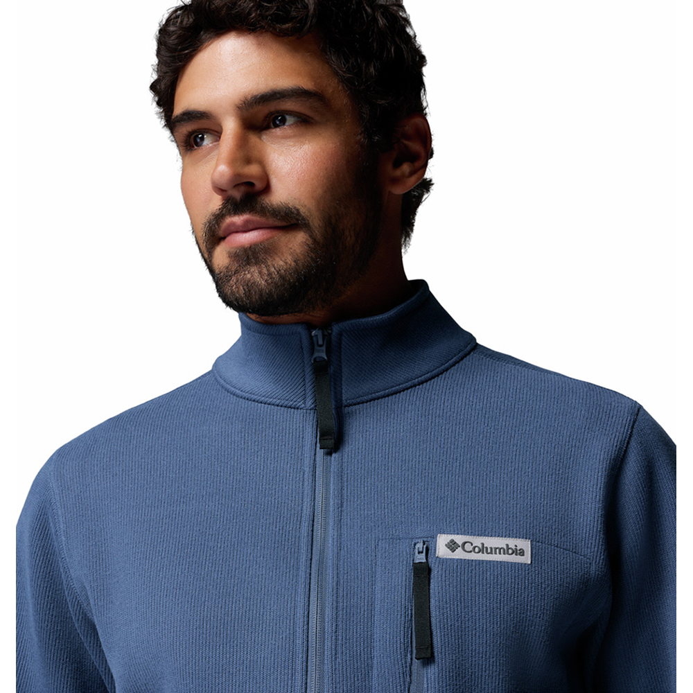 Columbia Erkek Dağ Mavisi Sweater Weather Tam Fermuarlı Polar Üst
