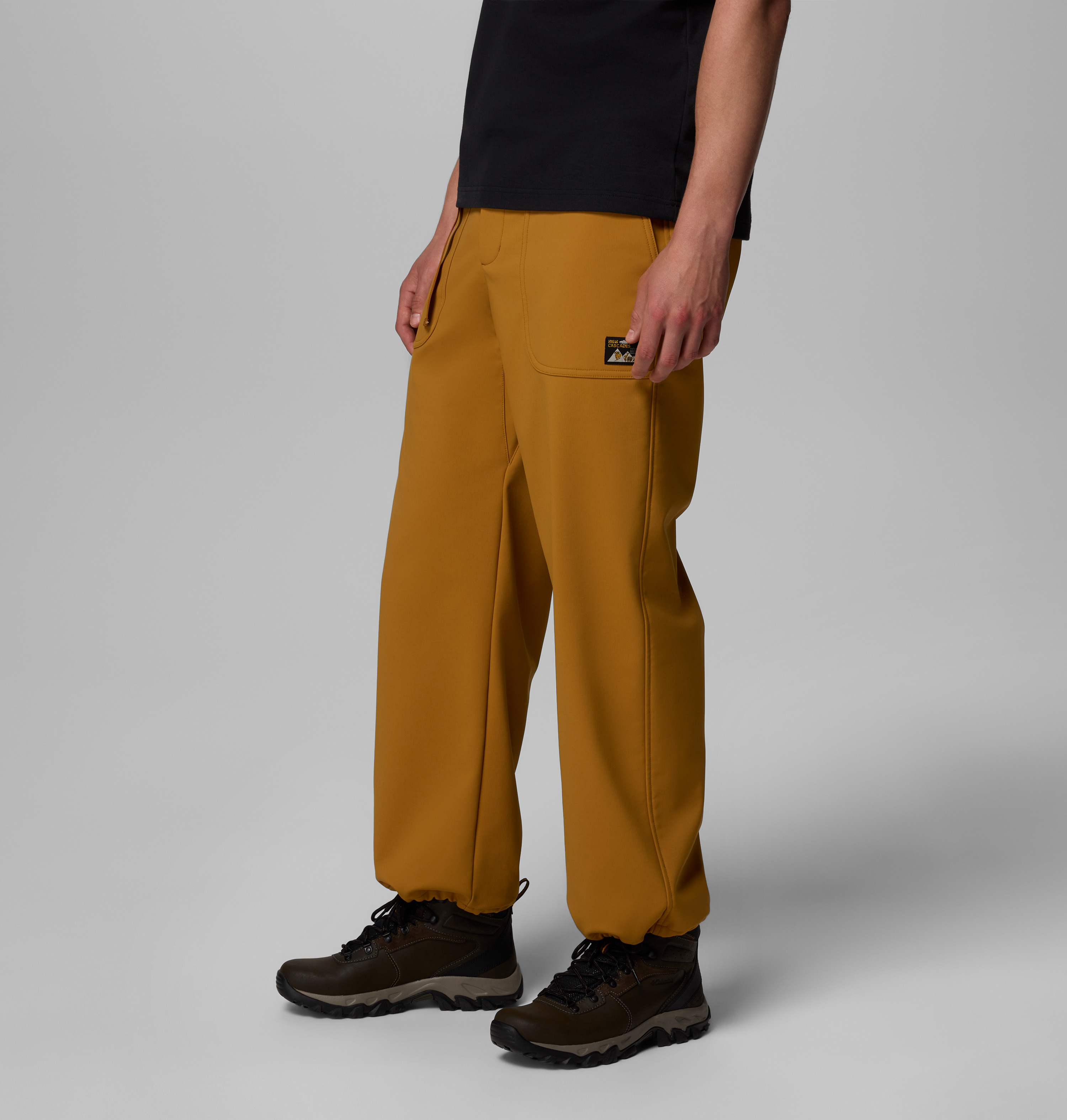 Columbia Erkek Sarı High Cascades Softshell Pantolon