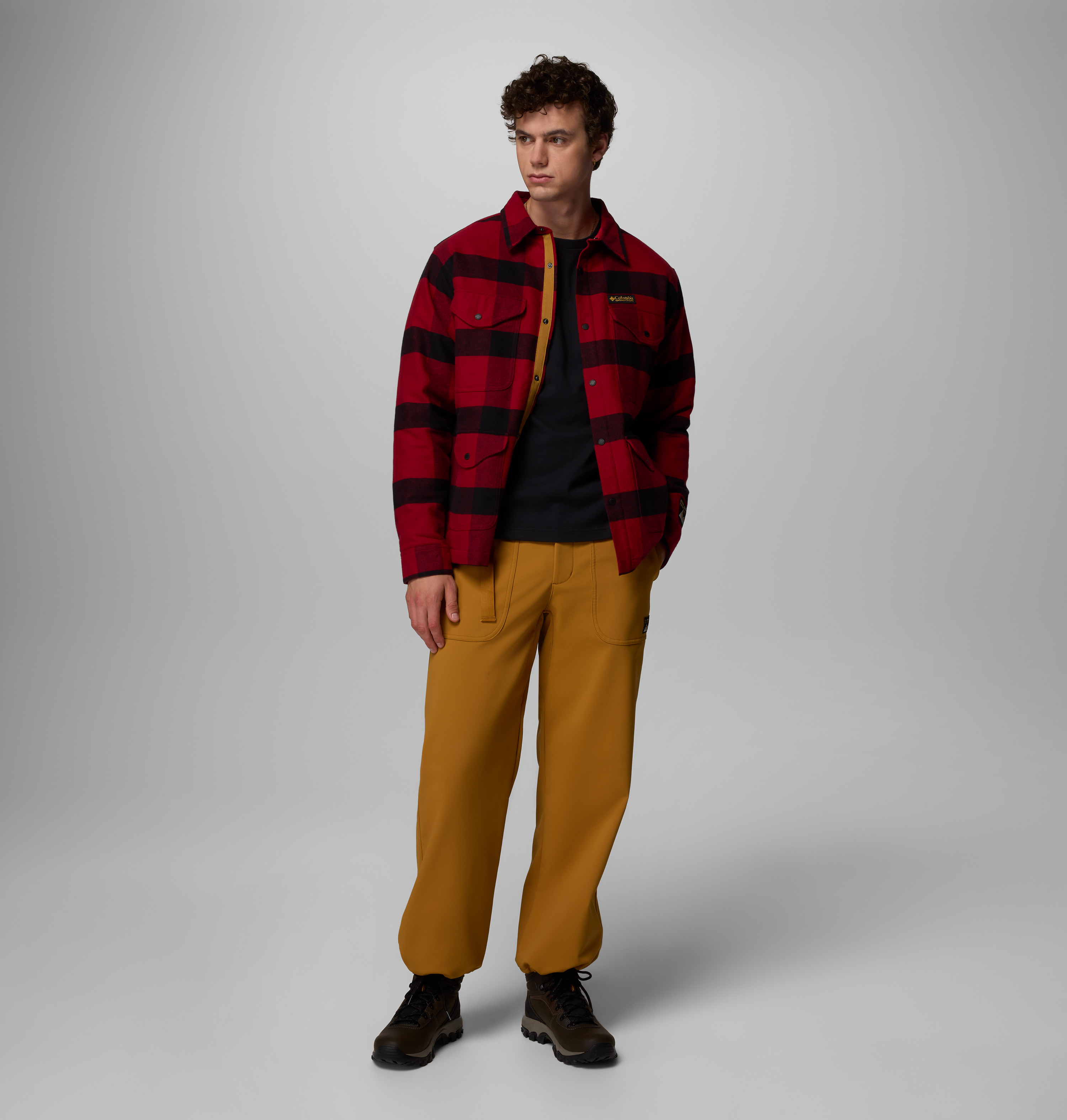 Columbia Erkek Sarı High Cascades Softshell Pantolon