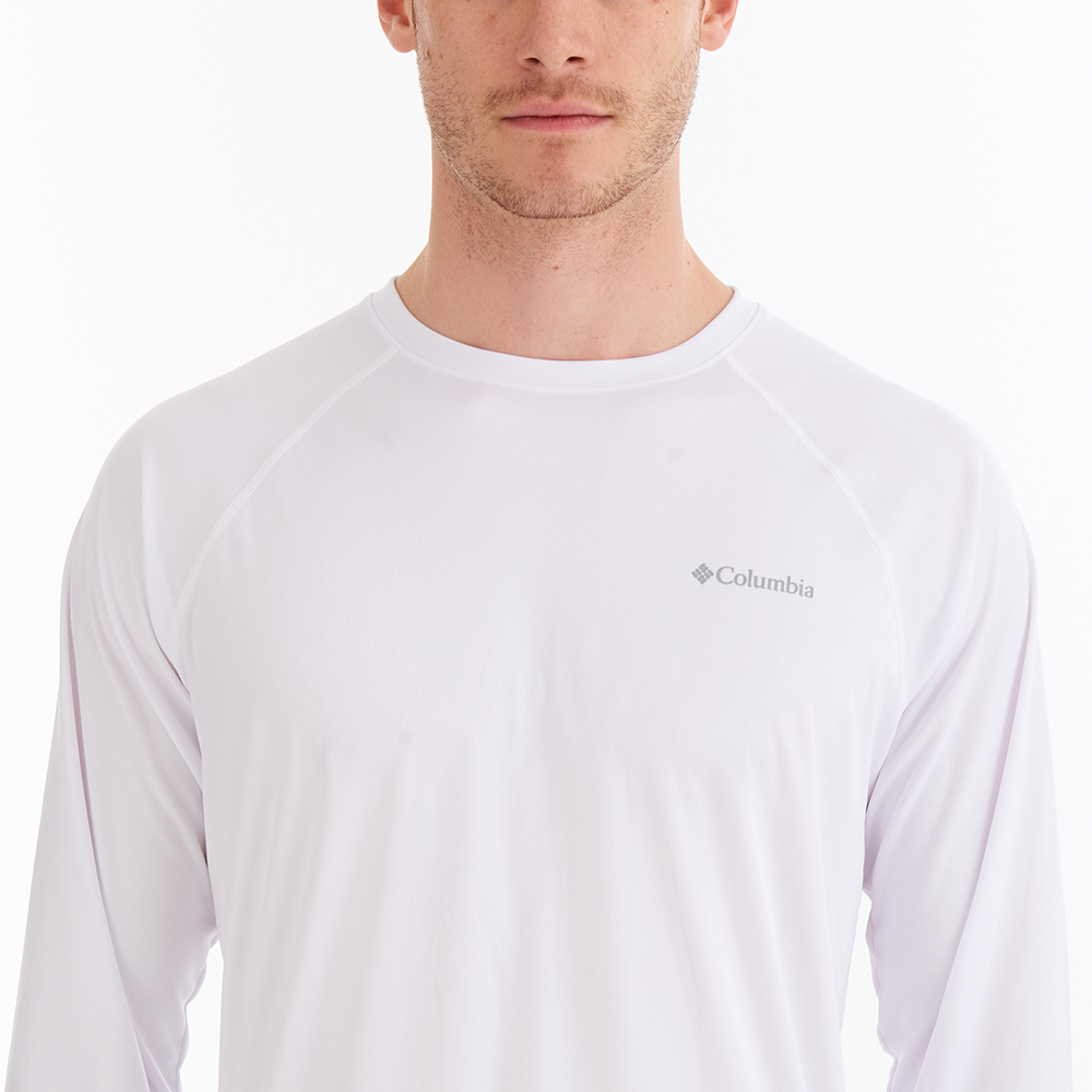 Columbia M Summerdry Solid Erkek Uzun Kollu T-Shirt. 4