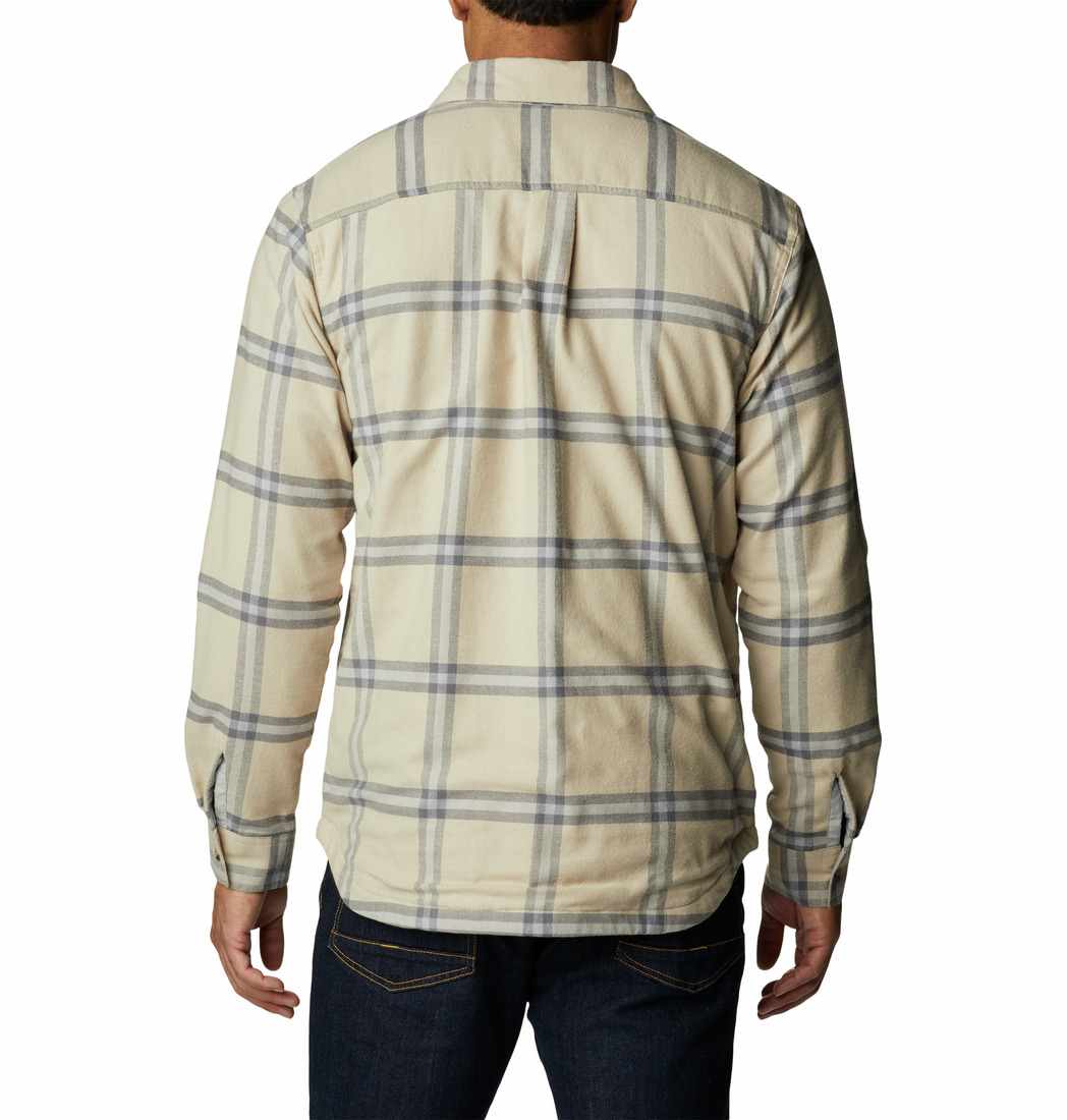 Columbia Cornell Woods Fleece Lined Flannel Erkek Uzun Kollu Gömlek. 2