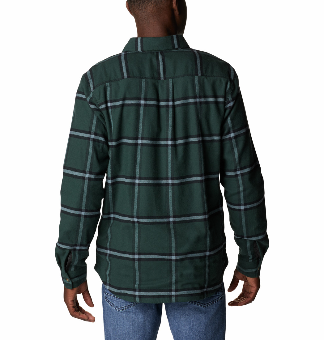 Columbia Cornell Woods Fleece Lined Flannel Erkek Uzun Kollu Gömlek. 2