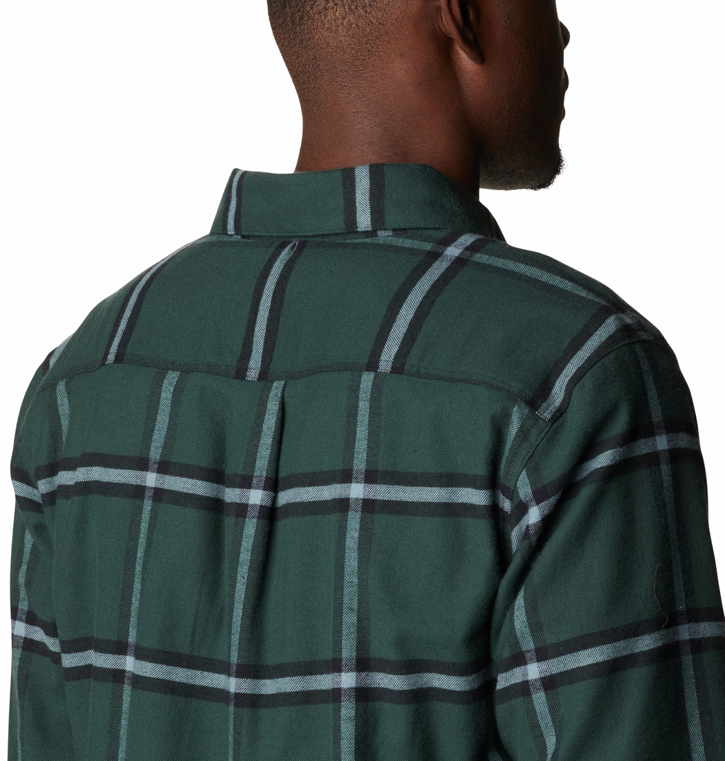 Columbia Cornell Woods Fleece Lined Flannel Erkek Uzun Kollu Gömlek. 6