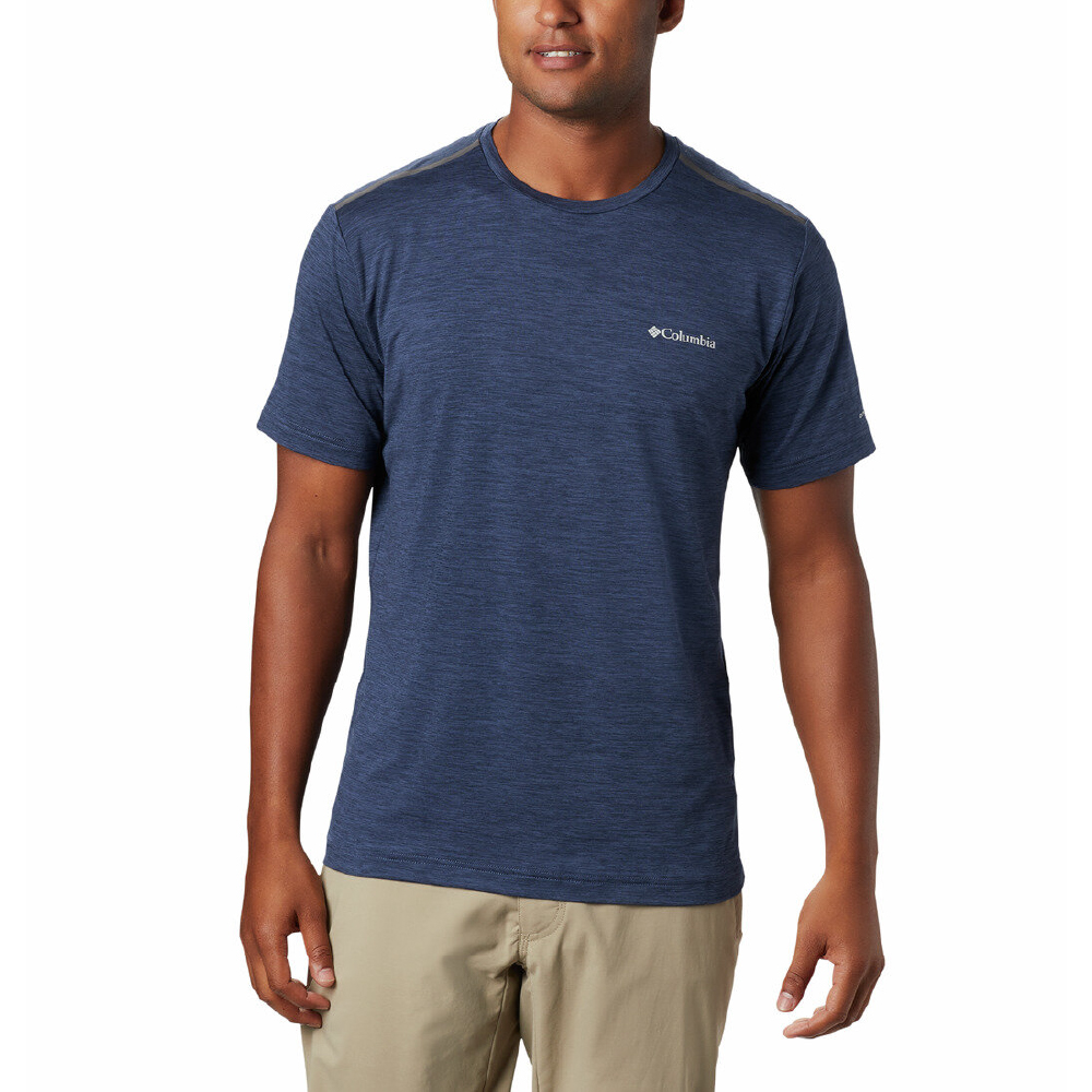 Columbia Tech Trail Crew Neck Erkek T-shirt. 1