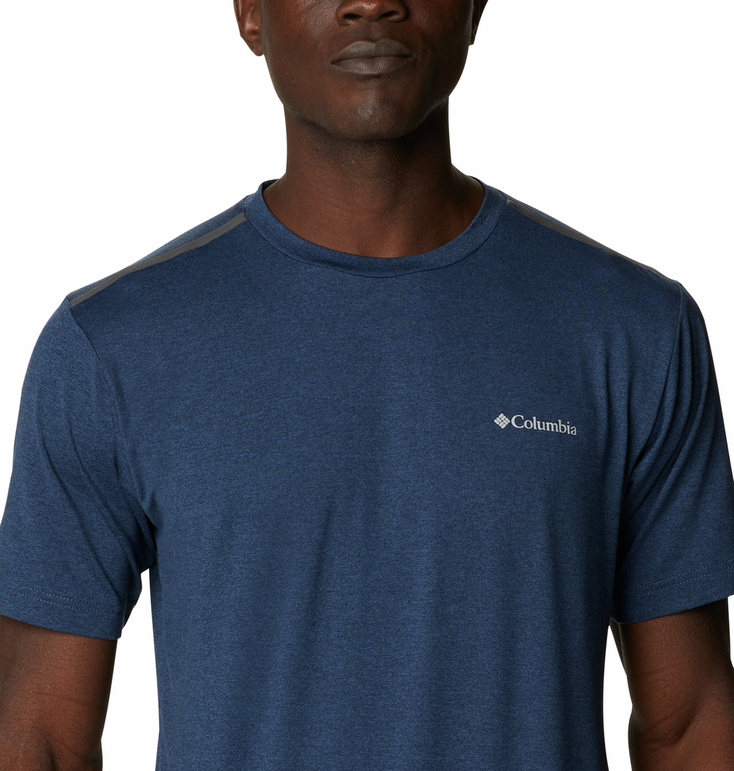 Columbia Tech Trail Crew Neck Erkek T-shirt. 4