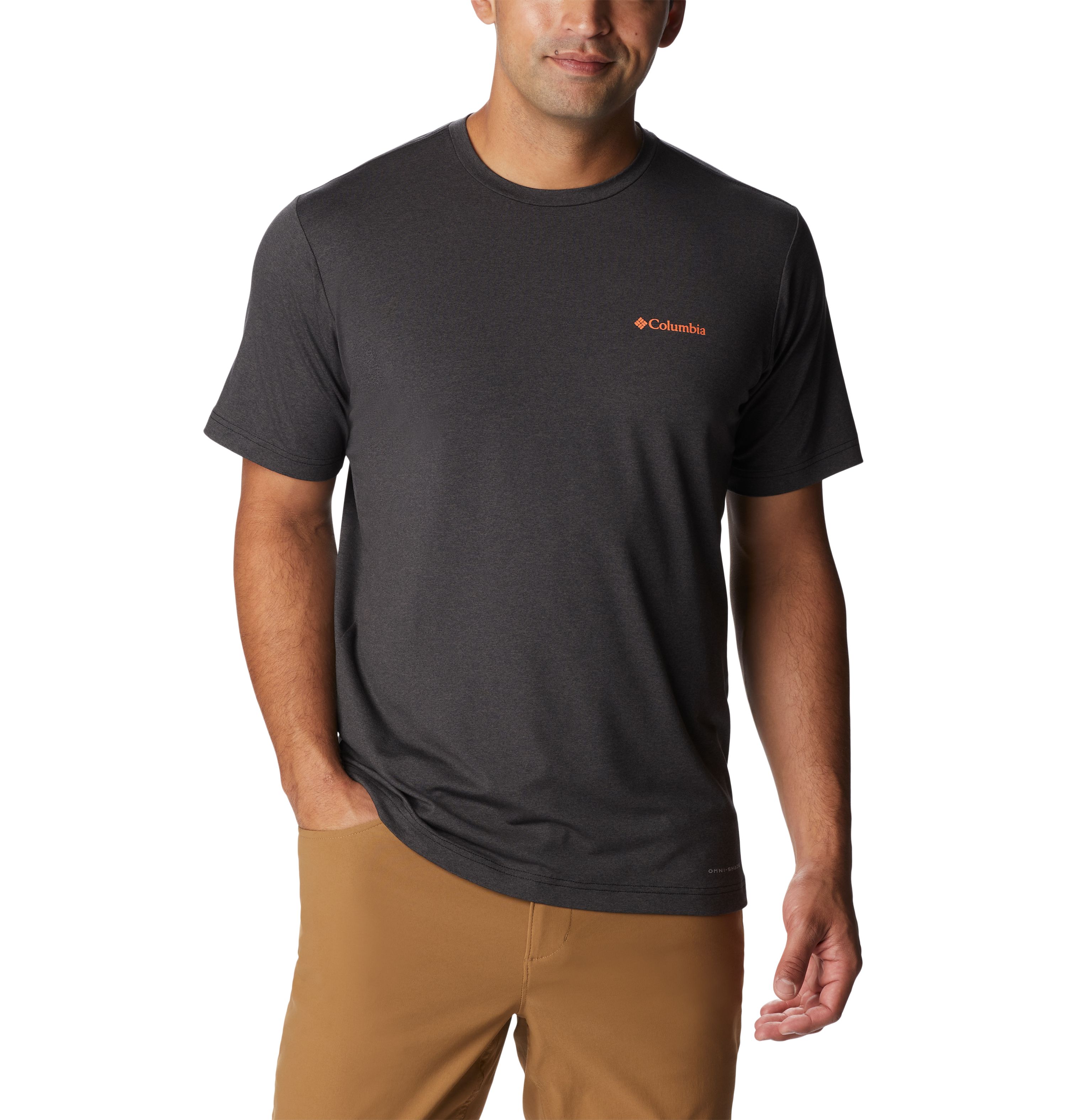 Columbia Tech Trail Graphic Erkek Kısa Kollu T-Shirt. 1