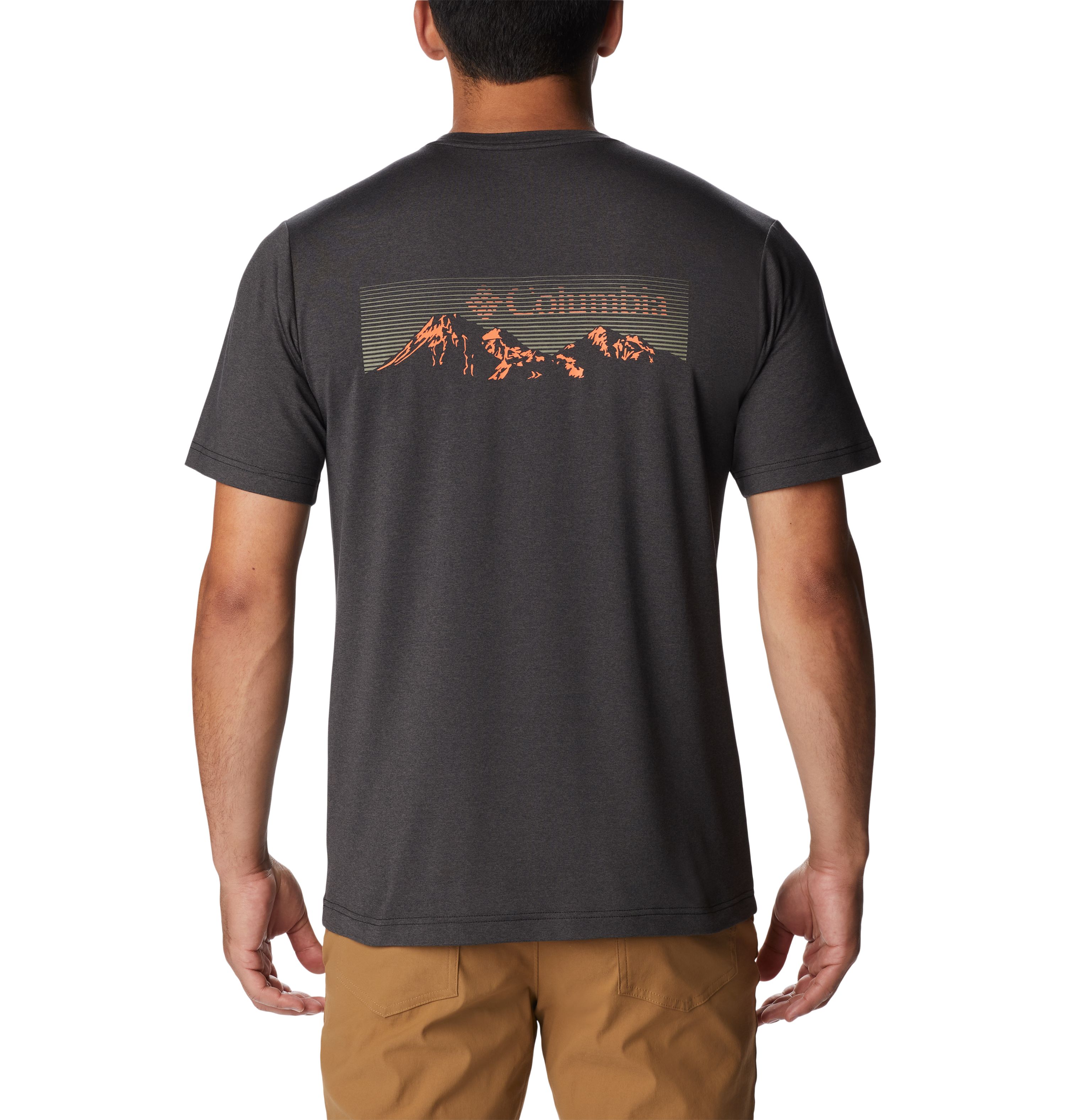 Columbia Tech Trail Graphic Erkek Kısa Kollu T-Shirt. 2