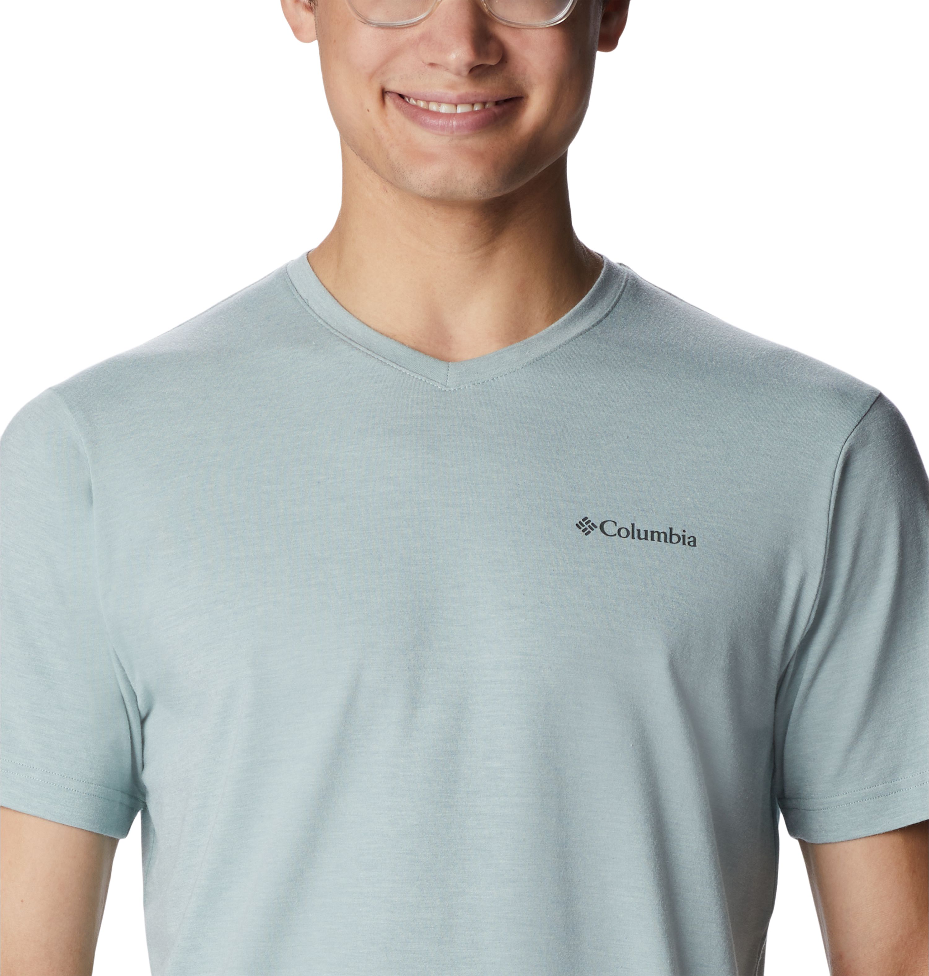 Columbia Sun Trek V-Neck Erkek Kısa Kollu T-Shirt. 4