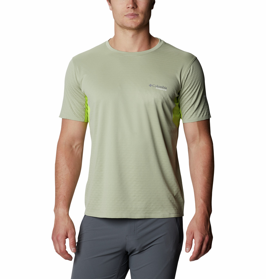 Columbia Mazama Trail Short Sleeve Erkek T-shirt. 1