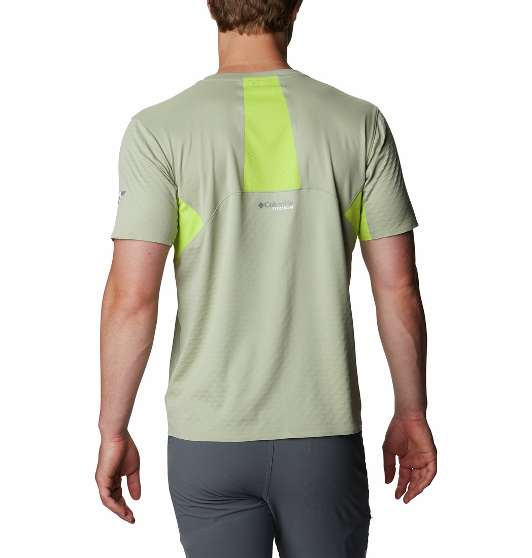 Columbia Mazama Trail Short Sleeve Erkek T-shirt. 2