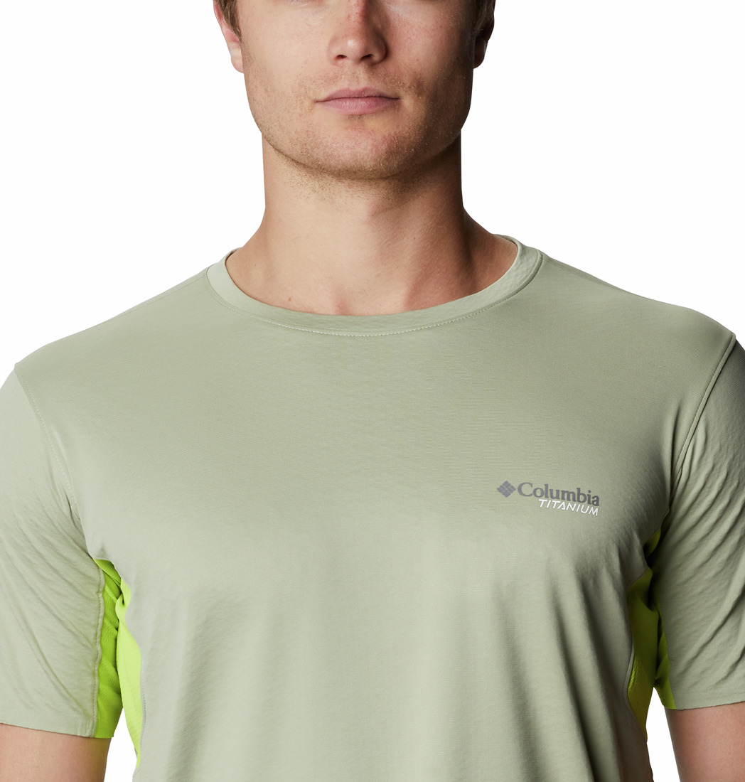 Columbia Mazama Trail Short Sleeve Erkek T-shirt. 4