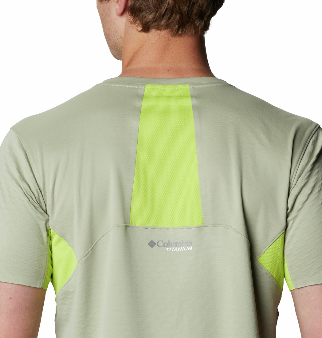 Columbia Mazama Trail Short Sleeve Erkek T-shirt. 6