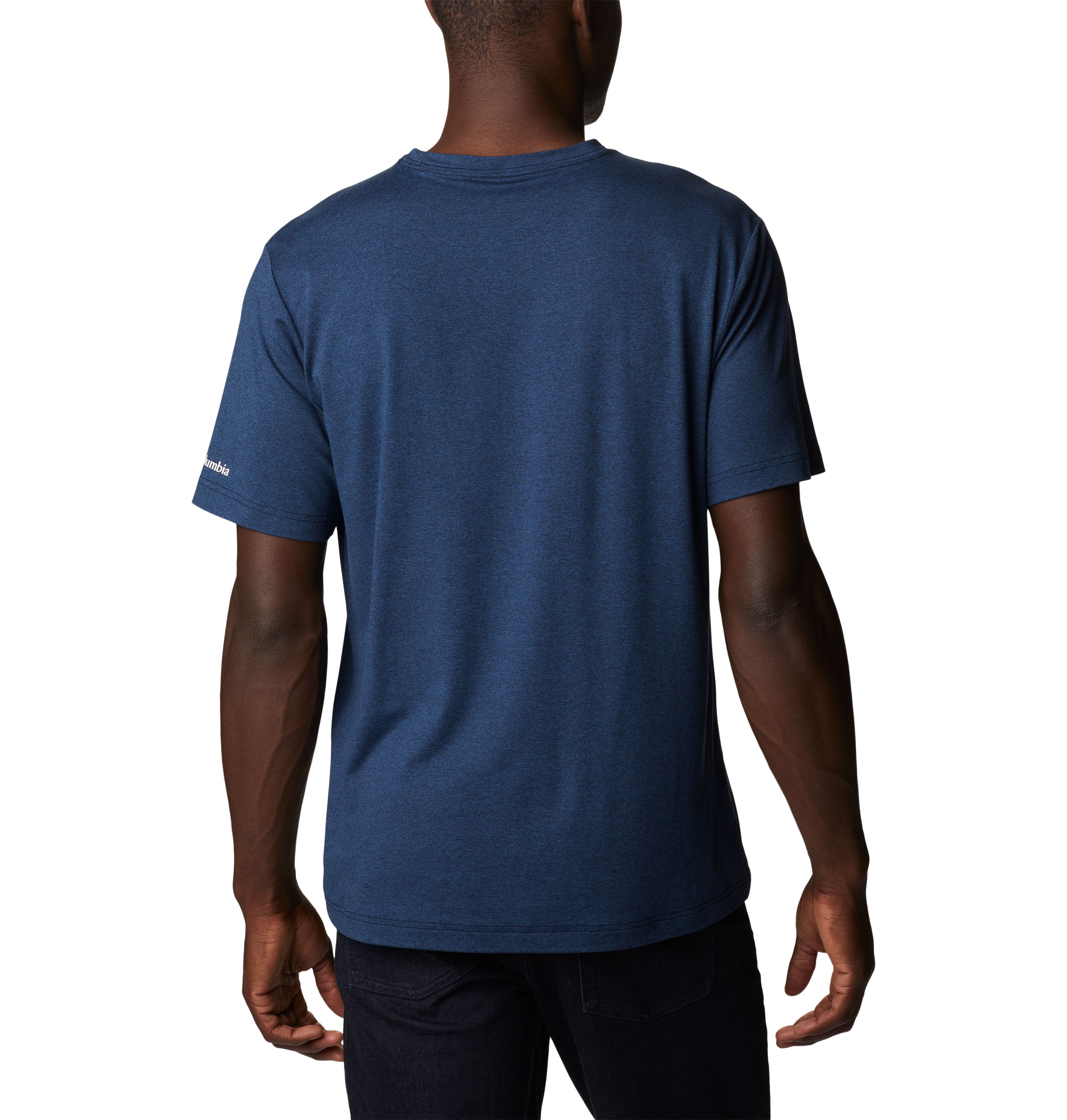 Columbia Tech Trail Front Graphic Erkek Kısa Kollu T-Shirt. 2