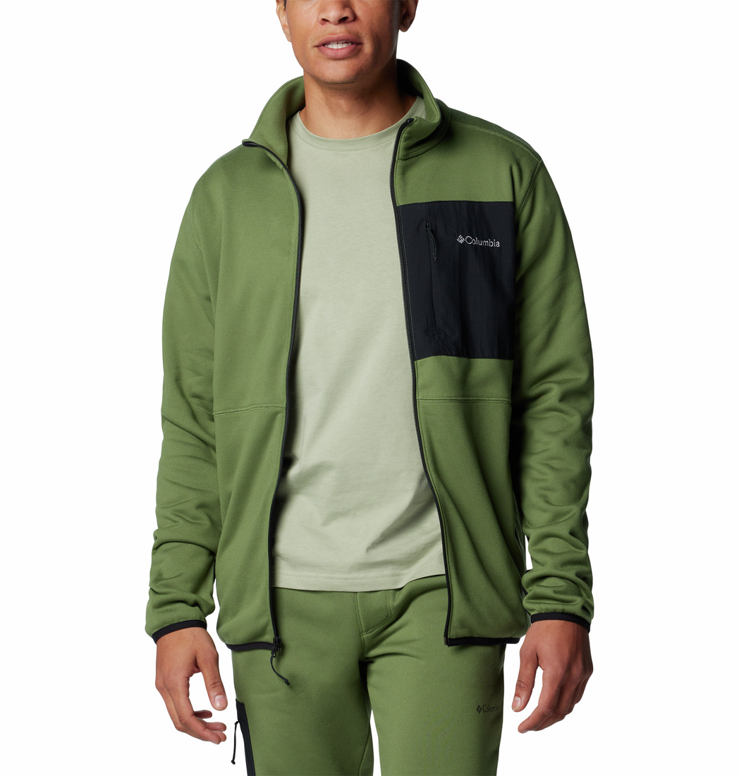 Columbia Erkek Ladin Yeşili Columbia Hike Tam Fermuarlı II Polar