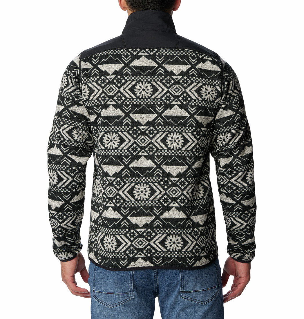 Sweater Weather II Printed Half Zip Erkek Polar Üst | Columbia