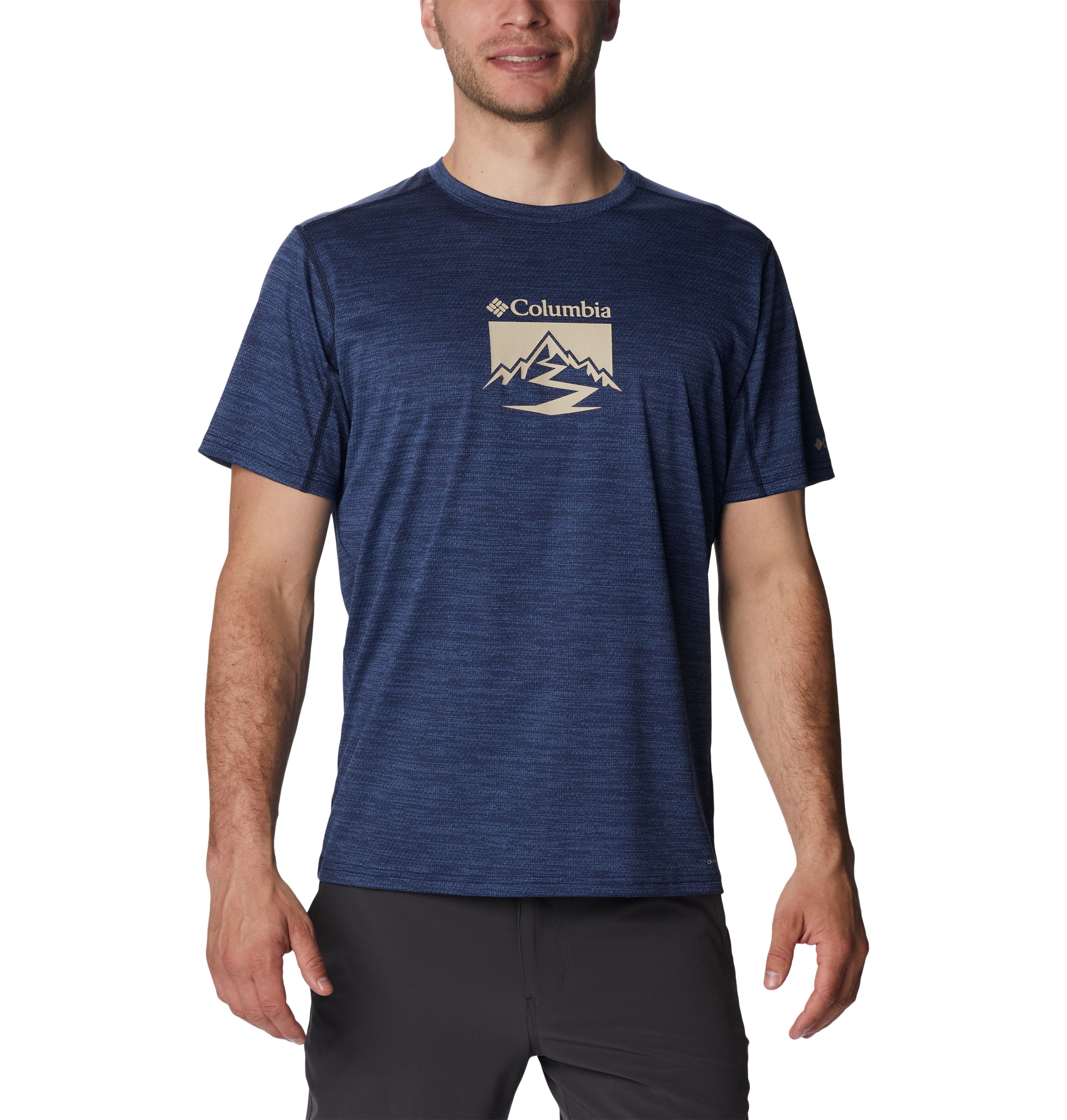 Columbia Alpine Chill Zero Graphic Erkek Kısa Kollu T-Shirt. 1