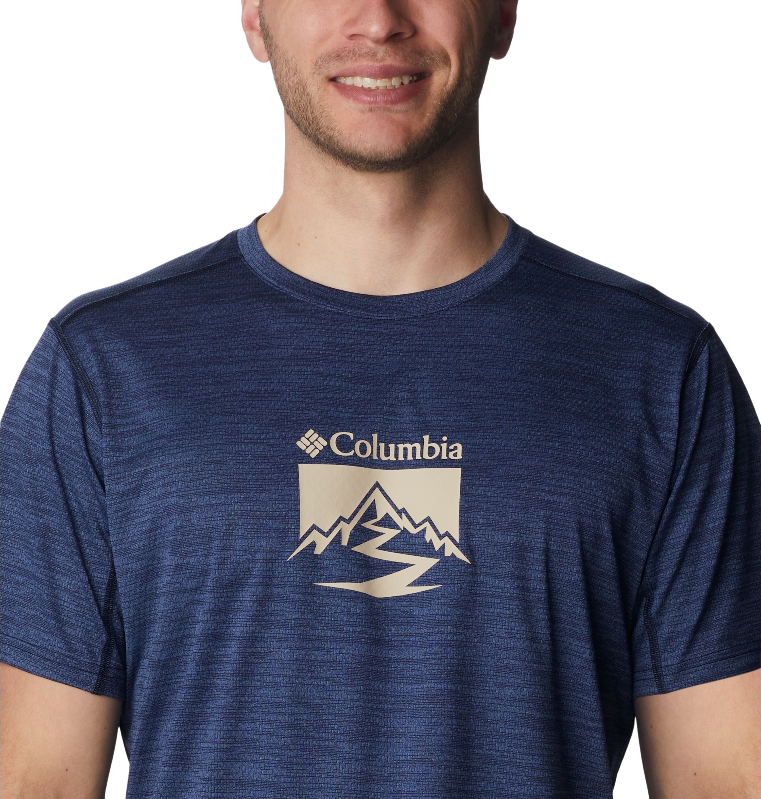 Columbia Alpine Chill Zero Graphic Erkek Kısa Kollu T-Shirt. 4