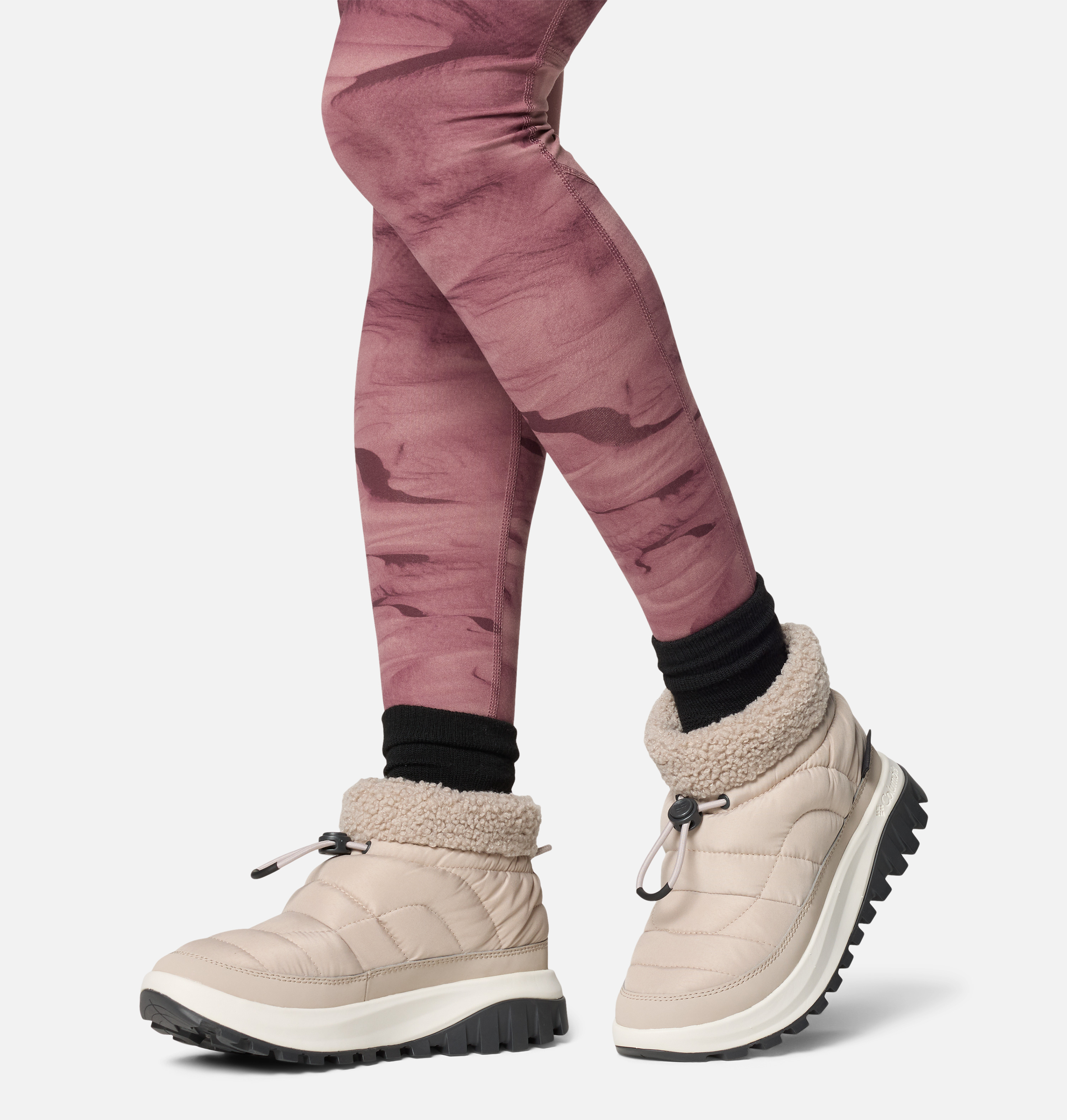 Columbia Kadın Gri Snowtrot Shorty Kar Botu 20751210960965 | Columbia